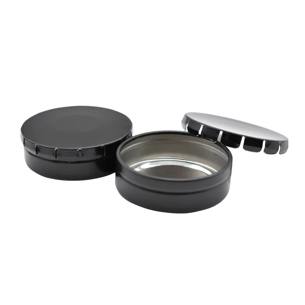Customized Wholesale Best Luxury Round Shape Click Clack Guitar Picks Metal Gift Packing Tin Box
