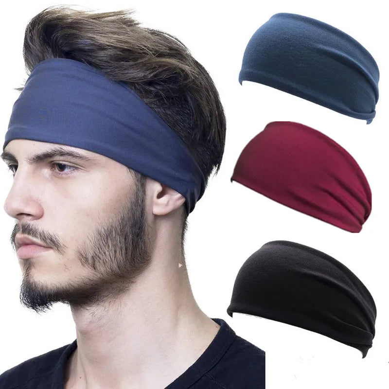 CW SWB002 Athletic Headbands Adjustable Sweat Band Head Sweatband Custom Sweatbands for Sports