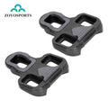 ZOYOSPORTS Bike Cleats Pedal Bike Lock Clip(0 Degree Float) Indoor Cycling Road Bike Bicycle Pedal Cleat Set