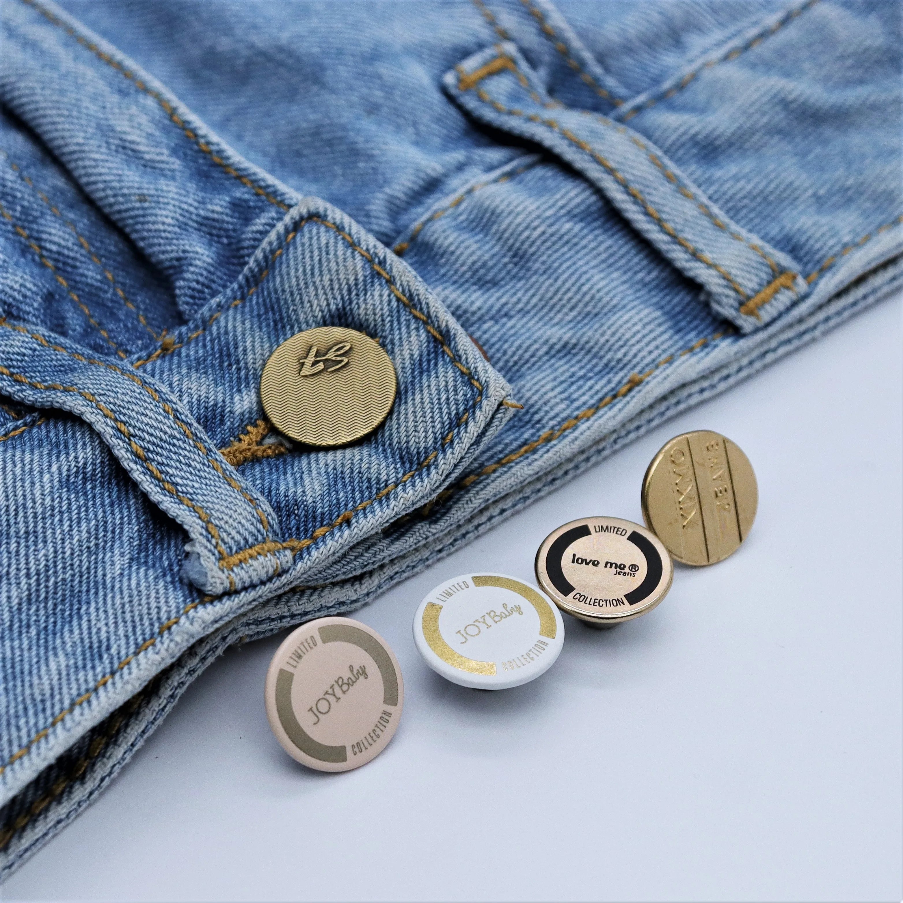 China Factory Best Selling Round Jeans Button Buttons With Rivets for Jeans