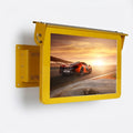 27Inch TFT Bus LCD Monitor LTE 4G LCD Screen Roof Mount Digital Signage Display with Speaker WiFi for Bus Advertising Player