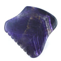 Best Selling Natural Fluorite Crystal Gua Sha Scraping Board Guasha Facial Body Spa Massage Tool Skin Care Beauty Salon Tool