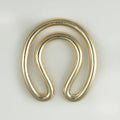 Swimsuit Accessories Rustproof Buckles Fashion U Ring Gold Alloy Bikini Buckle Connector for Swimwear OEM