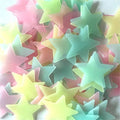 Hot Selling 100 Pcs Colorful Glow Decalsfor Home Art Decor Ceiling Wall Decorate Kids Babys Bedroom Decor