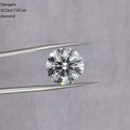 Starsgem 10 Carat 13mm E Vvs White 3EX Synthetic Lab Created Diamond Igi Certified CVD Diamond