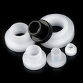 OEM Injection Molding POM PTFE ABS NYLON HDPE Plastic Shoulder Washer Insulation Gasket Washer Bushing T Type Washers