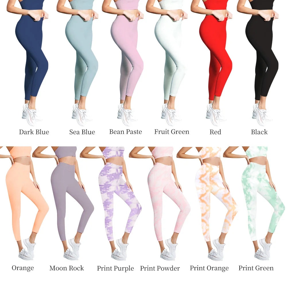 S-SHAPER High Waisted Push up Butt Lift Yoga Pants Squatproof Fitness Sports Four Way Stretch Plus Size Ankle Yoga Pants