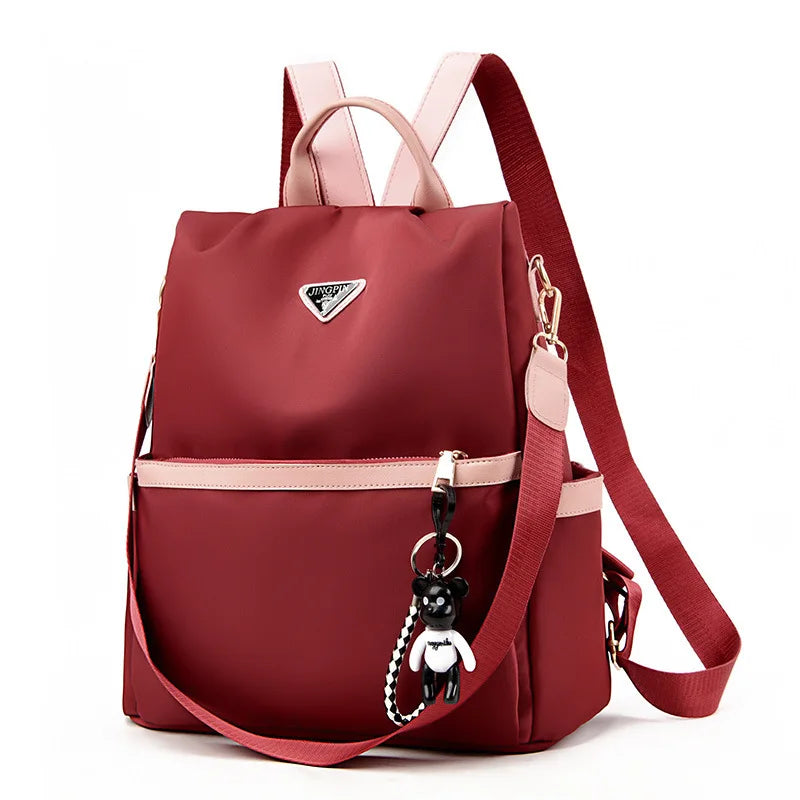 Hot Sale School Bag for Girl and Oxford Women Backpack Small Travel Backpack