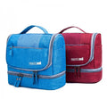Multi-function Double-layer Cosmetic  Travel  Bags Makeup Bag Traveling  Storage Bags PU Leather Cosmetic Case Storage