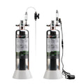 Aquarium Aquascape High Purity Stainless Steel Cylinder CO2 Reactor for Planted Tanks Eco-Friendly Design Solenoid Bubble