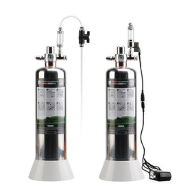 Aquarium Aquascape High Purity Stainless Steel Cylinder CO2 Reactor for Planted Tanks Eco-Friendly Design Solenoid Bubble