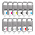 Ocbestjet 700ML PFI-1700 Compatible Ink Cartridge Full with Dye Ink for Canon IPF ImagePROGRAF GP-2000 4000 Printer