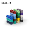 100g/bag  No.30414 Brick Modified 1 X 4 with Studs on Side Building Bricks Figures Bricks  Compatible with Leguoguo