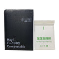 Custom Biodegradable Compostable Waterproof Pink Black 4X8 6X10 Padded Envelope Shipping Bubble Mailers Bag with Logo Mailing