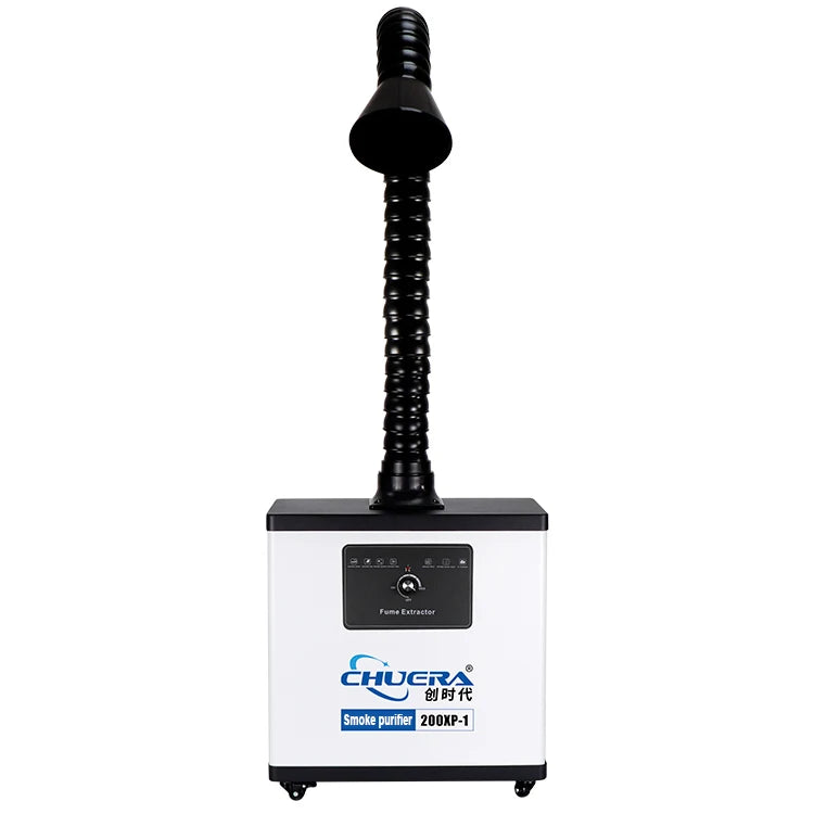 Chuera 200XP 200W Fume Extractor 0.3Um 99.99% Purification Air Filter Soldering Welding Laser Smoke Dust Purifier for Industrial