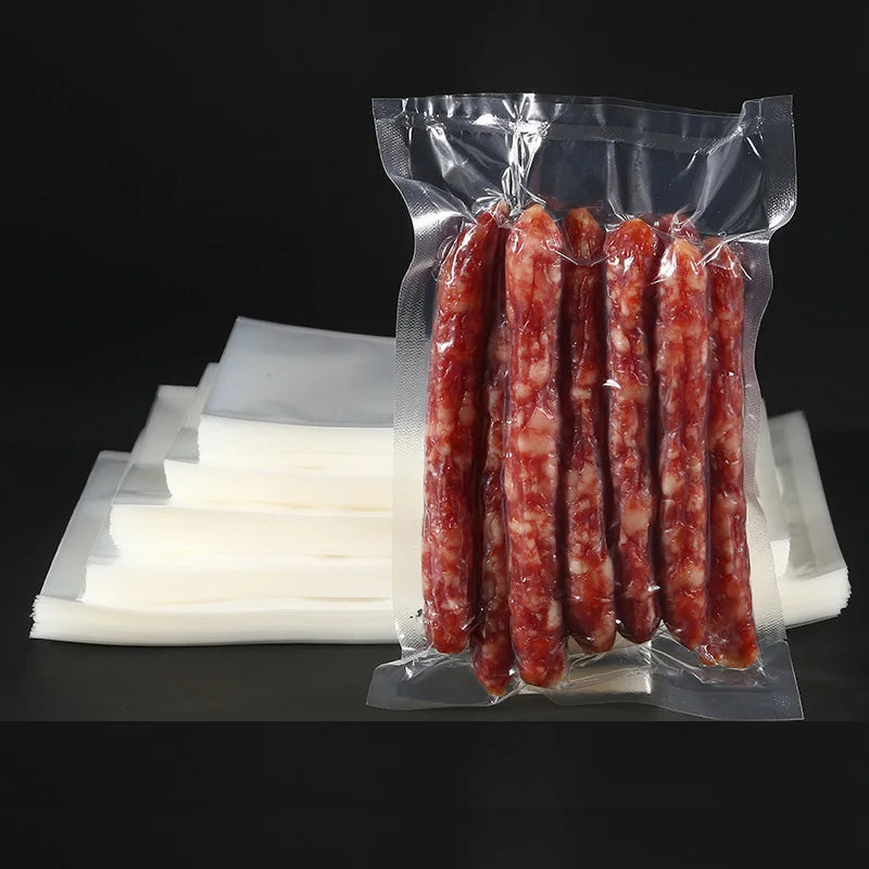Factory Direct Cheap Frozen Vacuum Nylon Sachets Sea Food Packaging Small Plastic Three-side Heat Sealed Disposable Gravure