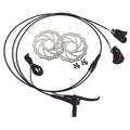 Single Brake Lever Double Two Caliper Hydraulic Brake With Disc Brake for Electric Three Four Wheel Vehicle Scooter
