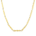 Kalen Unisex Fashion Stainless Steel Twisted Links 550mm Necklace&190mm Bracelet Jewelry Set