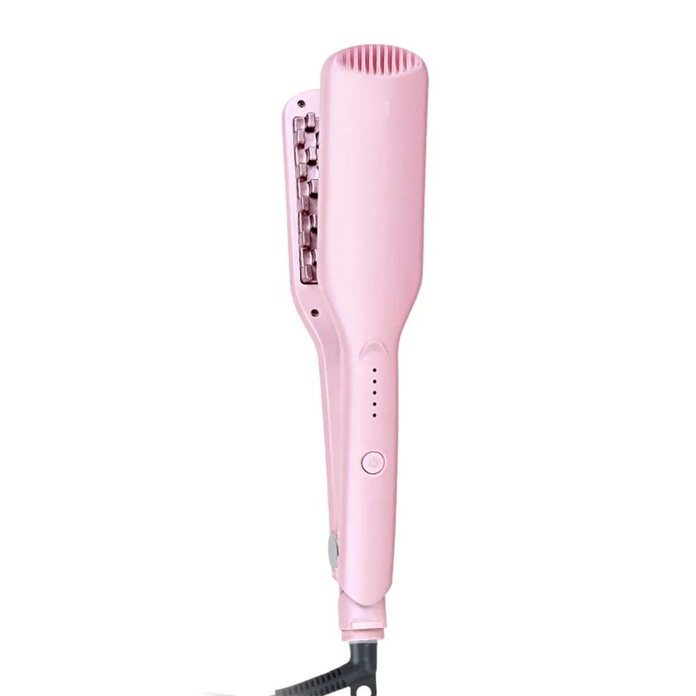 Portable Home Use Travel Hair Crimper Curling Iron Volumizing Fluffy Waves Crimping for Household Flat Iron Hair Straightener
