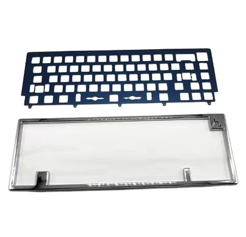 Custom Aluminum Alloy CNC Machining Parts Stainless Steel Mechanical Plate Brass Weight Al6061 Mechanical  Keyboard Case