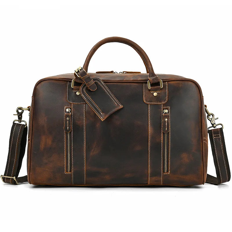Best Price Short Distance Outdoor Bag Carry-on Business Vintage Bag Large Capacity Travel Bag