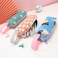 Cute Candy Cartoon Korean School Student Pencil Bag Kawaii Zipper Fabric Pencil case Stationery Supplies Large Capacity