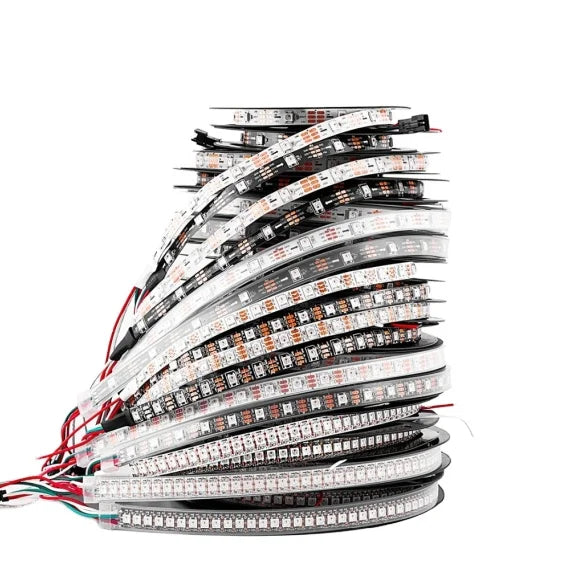 1m 2m 4m 5m 5V WS2812B 5050 Individually Addressable Magic Digital Dream Color RGB Led Strip