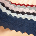 2025 New Colored Cotton Eyelet Embroidery Lace Trim for Children's Wear