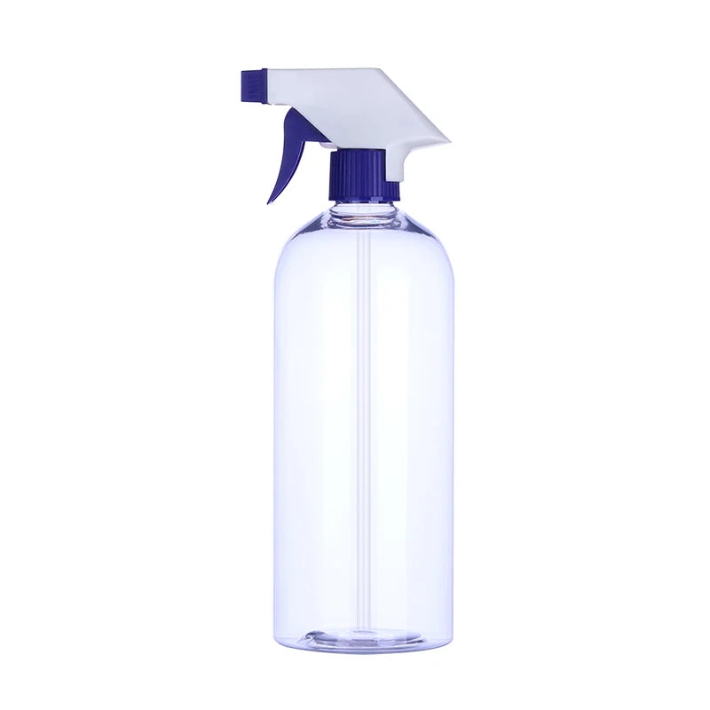 PET Plastic Bottles 500 650 750 ml Empty Plastic Trigger Spray Bottle Head for Detergent Liquid