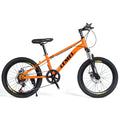 18'' 20'' 22'' Children's Bicycle 7 Speed Carbon Steel Disc Brake Kids Mountain Bicycle Bike for Girls Boys