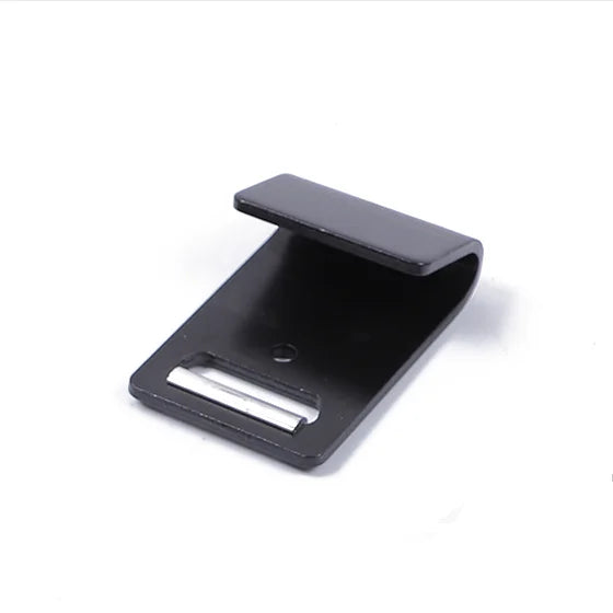 Best Selling Heavy Industry Black Coated 2" Metal Flat Hook ISO9001 Certified for Lashing Straps