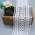 Promotional Top Quality Lace Accessories Luxury 100% Polyester Water Soluble Lace for Clothing Shoes