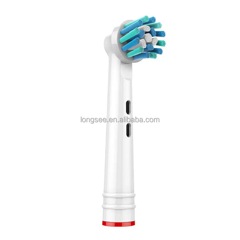 Longsee EB50-P Soft Bristle Electric Toothbrush Head Eco-friendly Plastic Removable Replacement for Adults Household Use