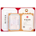 PU Leather Graduation File Folder A3 SizePorta Diploma Cover PersonalizedDouble Sided Leather Hard Cover Certificate A4