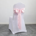 TsingYi Wedding Party Decor Chair Sashes Scene Decoration Back Flower Bow Green Color Silk Scarf Chair Ribbon