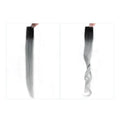 ML Popular Single Weft Virgin Brazilian 16 Inches Straight Remy Human Hair Extension Top Grade Longest Hair Ratio Easy to Wear