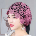 HZM-22325 Hot Sale Hat Street Fashion Pure Manual Hook Flower Embroidered Knitted Caps Beret Beanie