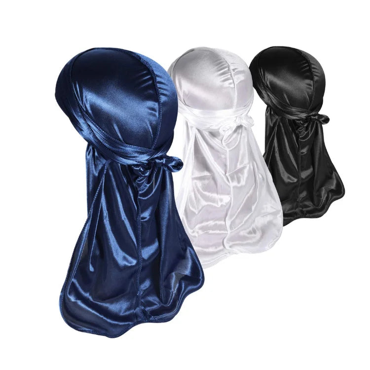 Unisex Velvet Durags Bandana Turban Hat Pirate Hats Wigs Doo Durag Biker Headwear Headband Pirate Hat Designer Durags