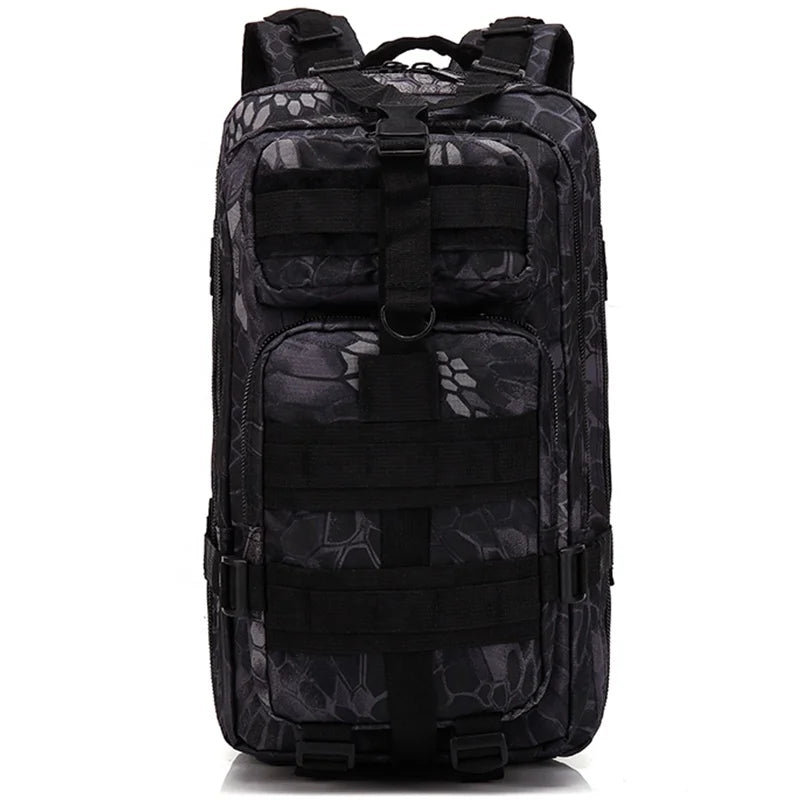 LUPU 900D Oxford National Style Outdoor Waterproof Tactical Backpack Zipper Closure Nylon Lining Hiking Travel Backpack BL008
