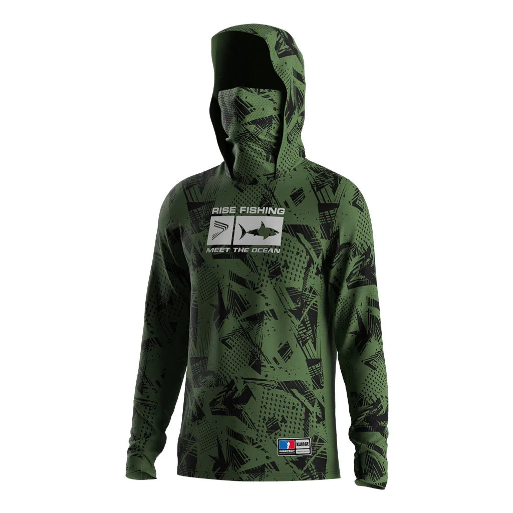 Eco-Friendly Sublimation Upf 50+ Fish Quick Dry Colombia T Men Performance Shirts Fishing Hoodie Long Sleeve