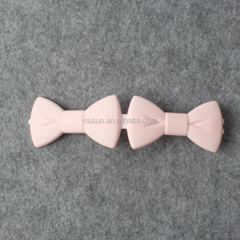Factory Price Multi-color Plastic Food Sealing Bag Clips Bow Bag Clip for Sealing Snacks