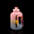 Half Gallon Water Bottle Straw Lid BPA Free 48 oz Large Water Bottle Hydration Plastic Water Bottle with Handle