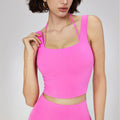 LL Lightweight Wholesale Sports Bra Halter Neck With Chest Pad Yoga Vest for Women With Detachable Shockproof Fitness Bra