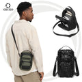 OZUKO 9815 Men's Portable Fashion Crossbody Bag Outdoor Sport Hiking Riding Camping Chest Bag Zipper for Outdoor Adventures