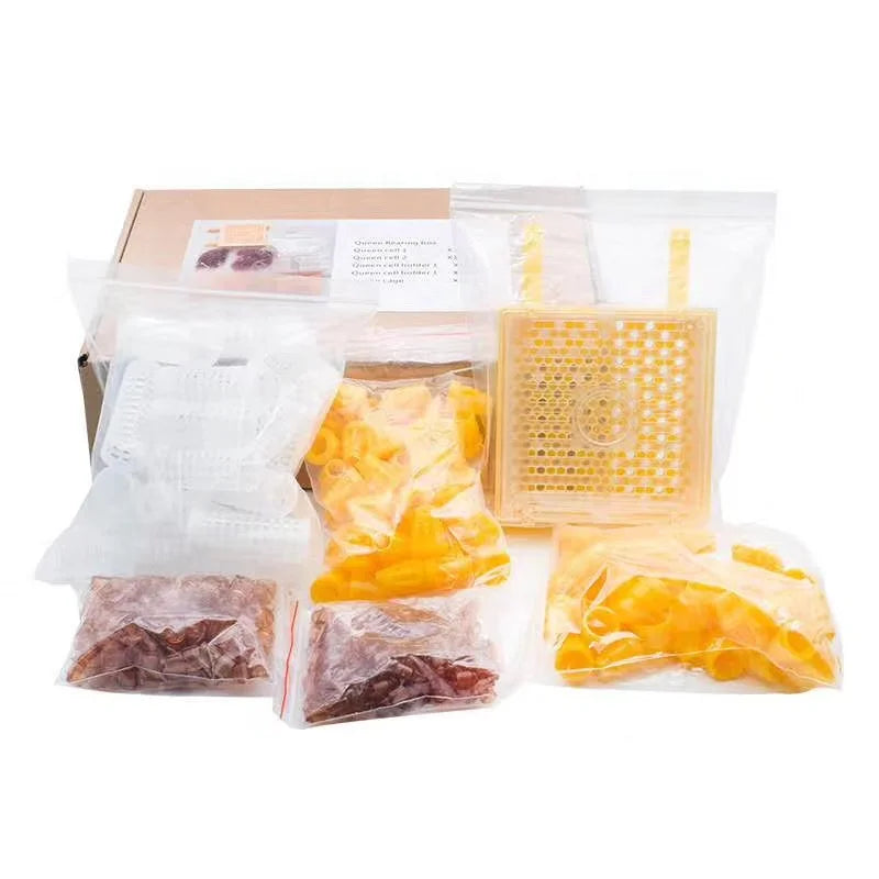 New Beekeeping Complete Queen Rearing Kit & Queen Bee Incubator Tool Set with PP Material
