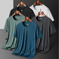 Fengway Custom 100% Cotton Casual Loose Fit Quick Dry Solid Color Blank Tee Workout Short Sleeve T-Shirt for Women