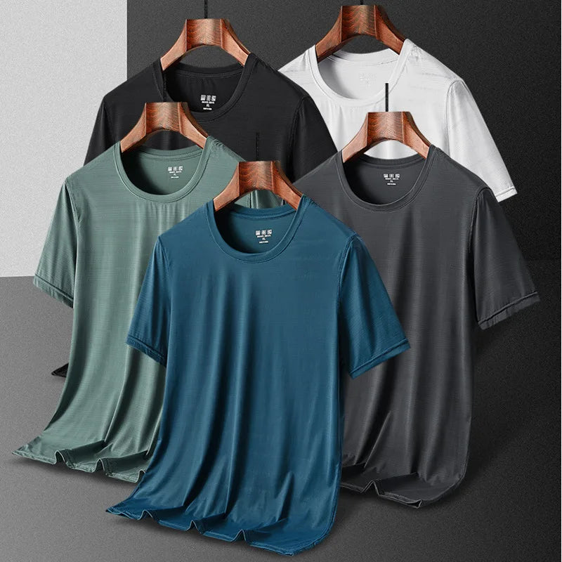 Fengway Custom 100% Cotton Casual Loose Fit Quick Dry Solid Color Blank Tee Workout Short Sleeve T-Shirt for Women