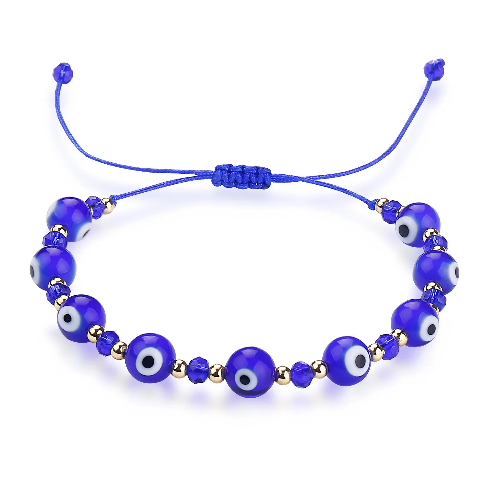 Handmade Bracelets Women Girls Jewelry Gift Adjustable Luck Beads Couple Friendship Evil Eye Bracelet
