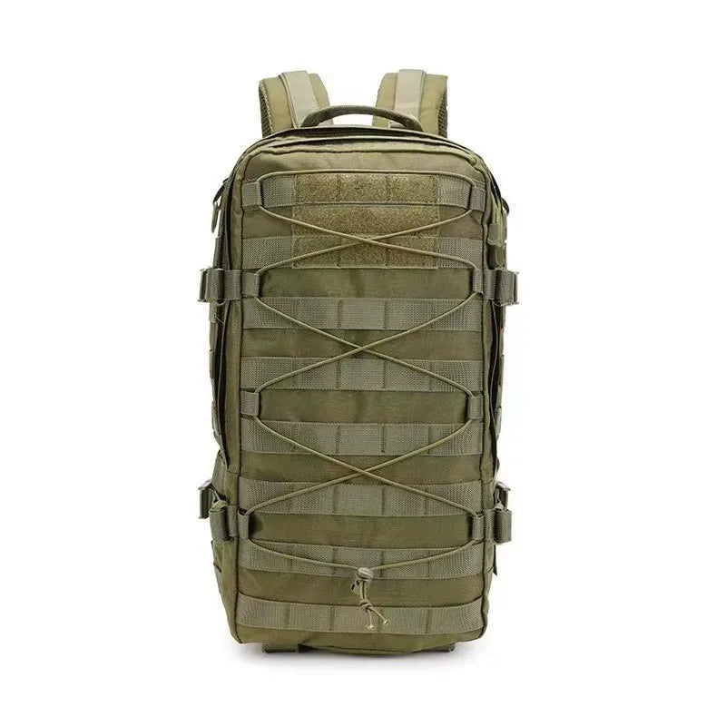 3-Day Assault Pack Rucksack Unisex 600D Nylon Molle System Tactical Backpack Waterproof Black Backpack