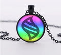 Anime Peripheral Accessories Pocket Monster Alloy Necklace Time Gem Pet Small Pendant